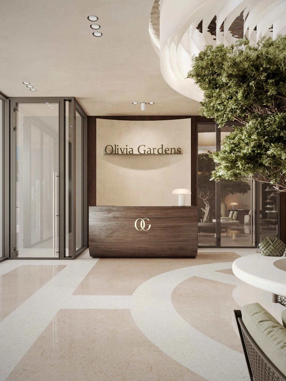 Lobby at Olivia Gardens Residence
