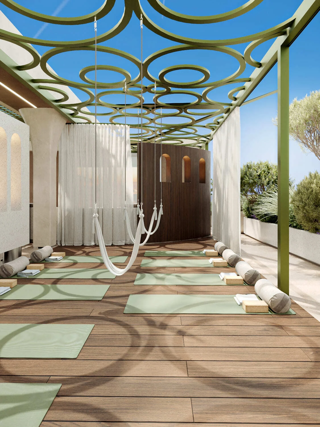 Rooftop pool at Olivia Gardens Residence