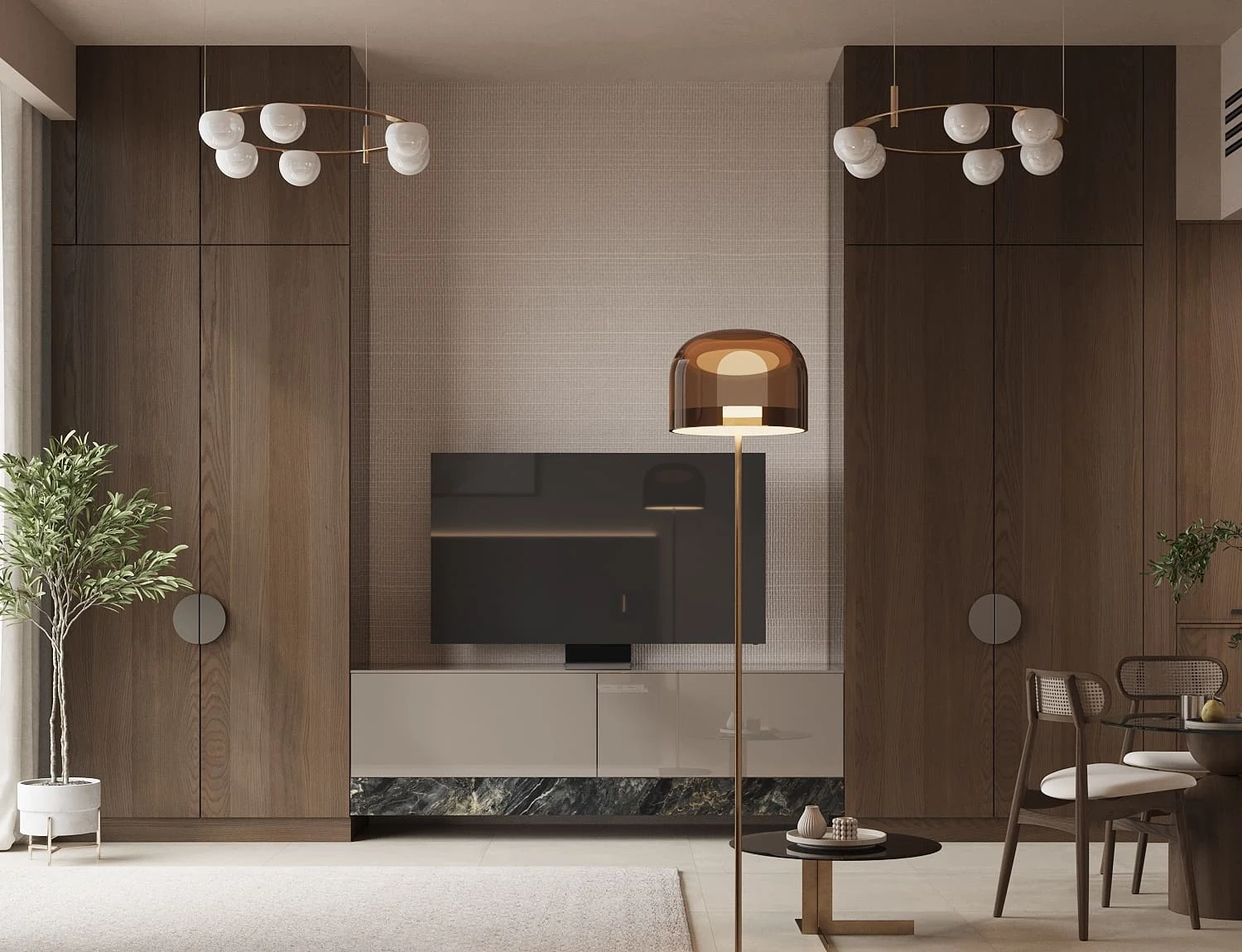 Olivia Gardens Residence — official apartment interior rendering