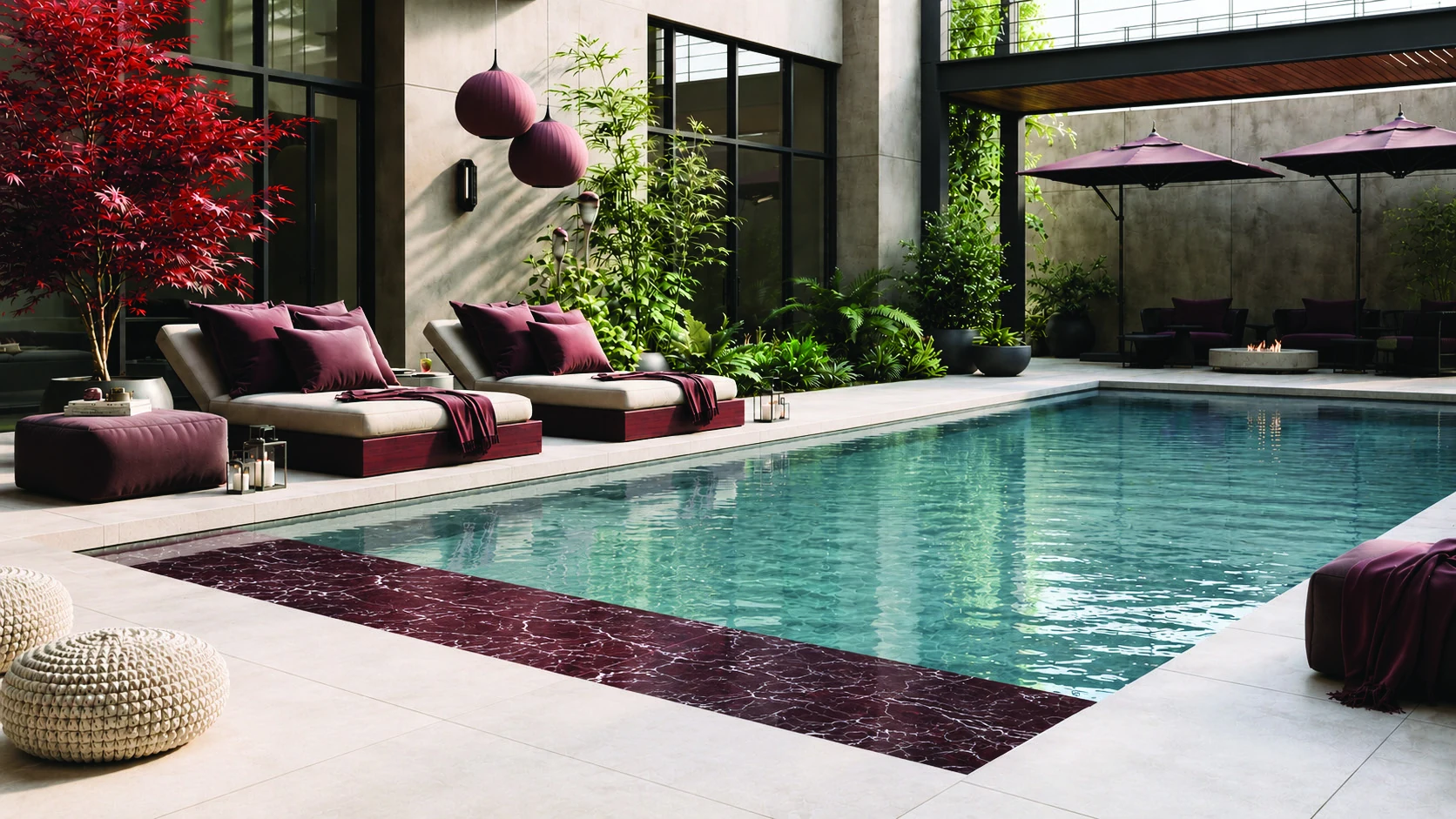 Valore — planned serenity pool, representative image