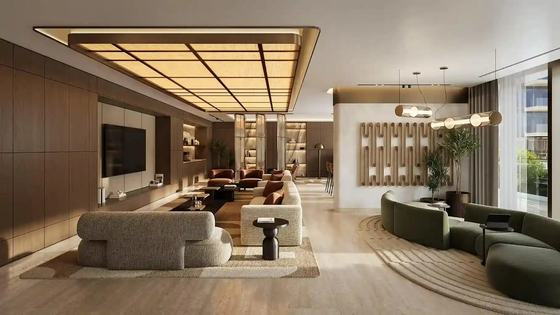 Multipurpose room at Avenue Park Towers II