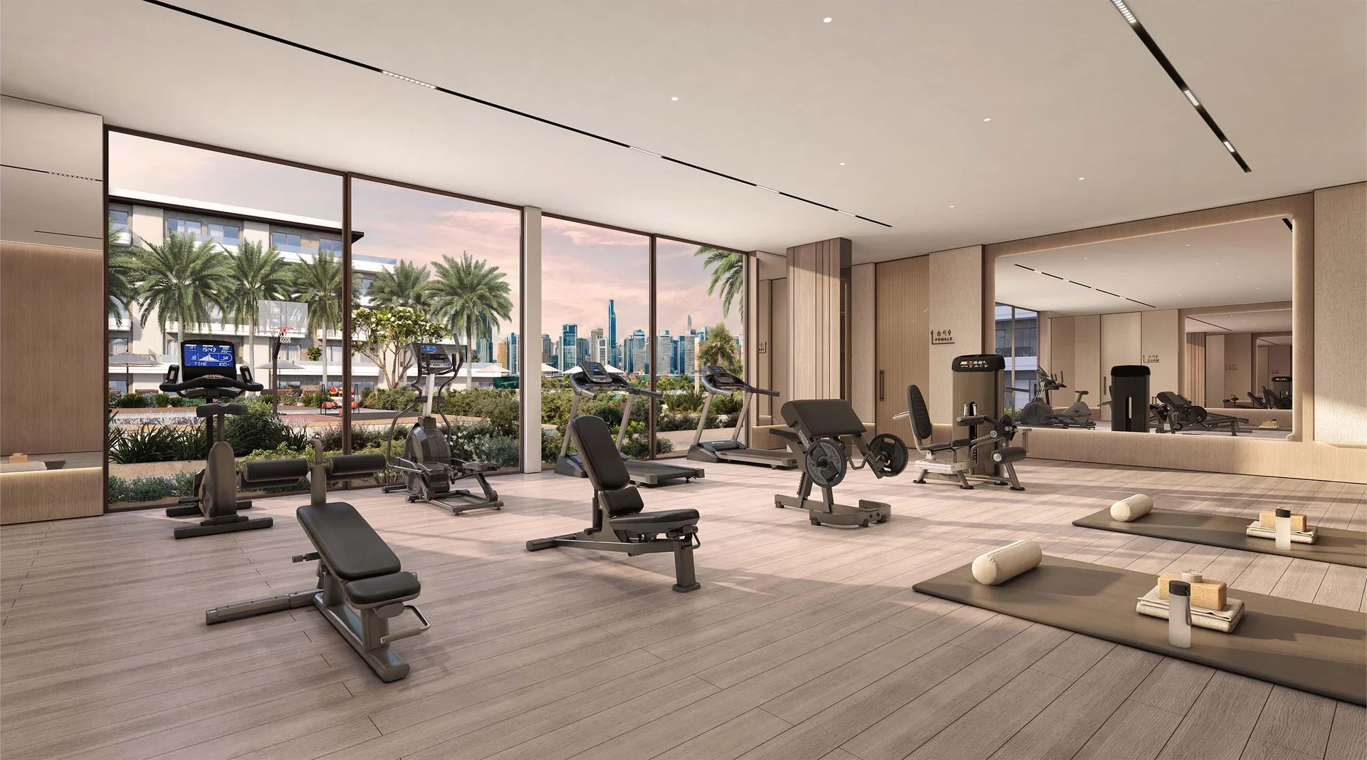 Fitness room at SOL TERRA GARDENS