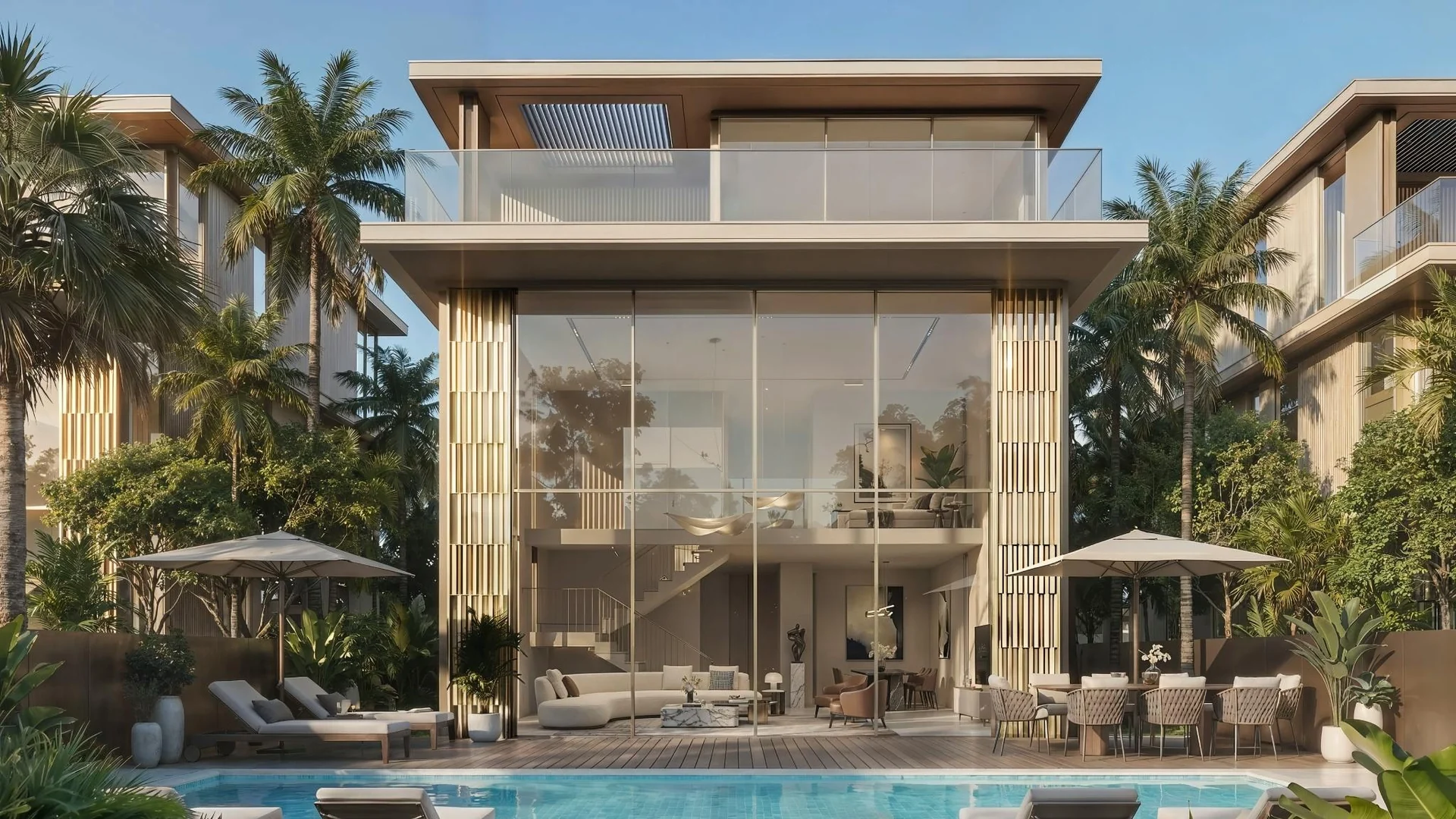Tilal Binghatti — exterior architectural rendering